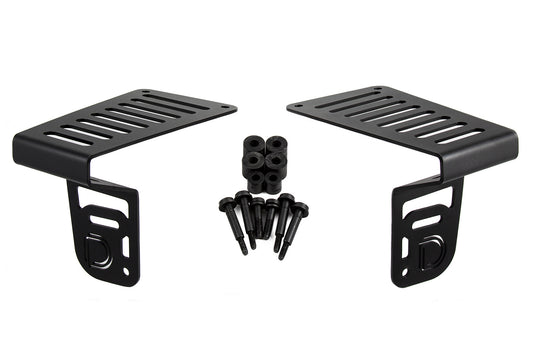Cowl Mount LED Bracket Kit for 2018-2026 Jeep JL Wrangler/Gladiator