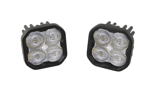 SS3 Sport ABL White SAE Fog - No Brackets (pair)