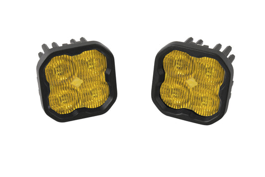 SS3 Pro ABL Yellow SAE Fog - No Brackets (pair)