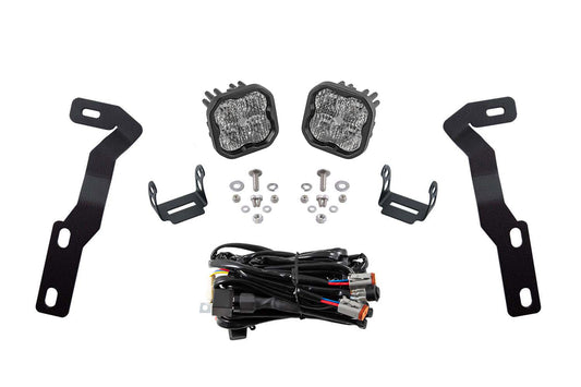 SS3 LED Ditch Light Kit for 2016-2023 Toyota Tacoma  Pro White Combo