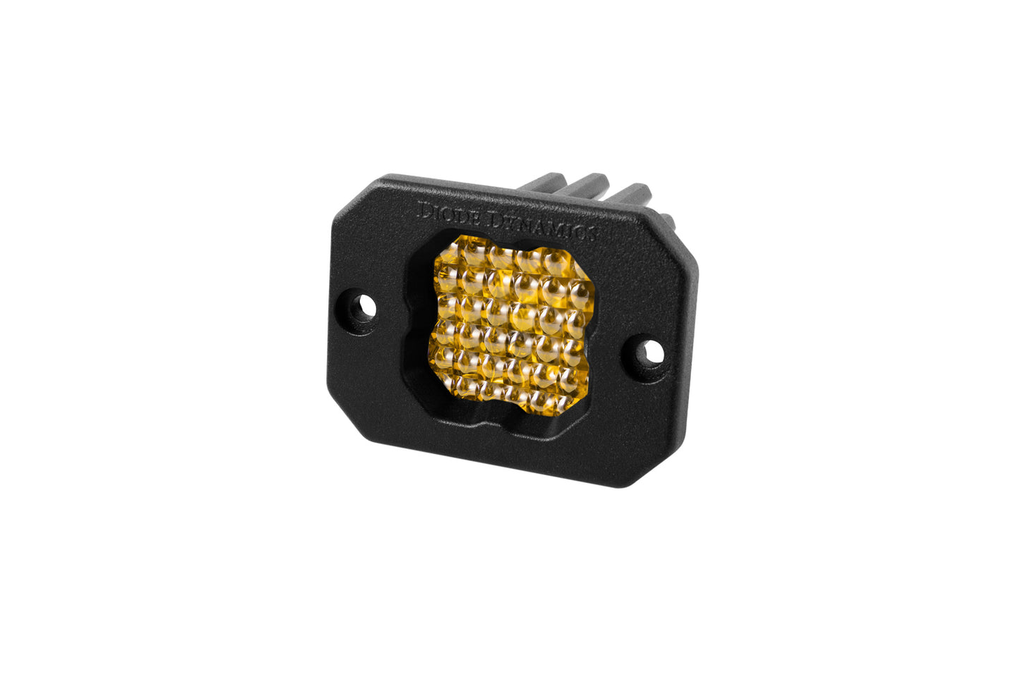 SSC1 LED Pod Sport Yellow Flood Flush ABL (single)