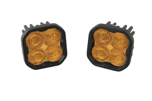 SS3 Max ABL Yellow SAE Fog - No Brackets (pair)