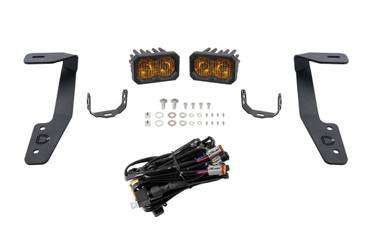 C2 2.0 LED Ditch Light Kit for Subaru Crosstrek/WRX  Pro Yellow Combo