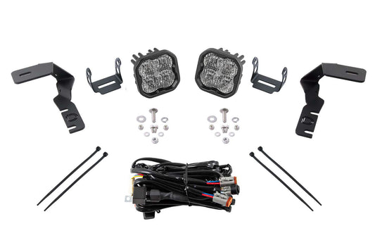 SS3 LED Ditch Light Kit for 2019-2021 Ford Ranger  Sport White Combo