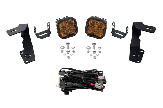 SS3 LED Ditch Light Kit for 2015-2021 Subaru WRX/STi  Pro Yellow Combo