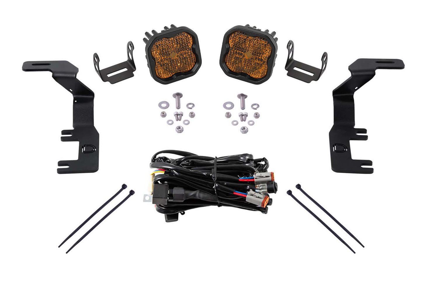 SS3 LED Ditch Light Kit for 2015-2021 Colorado/Canyon  Pro Yellow Combo