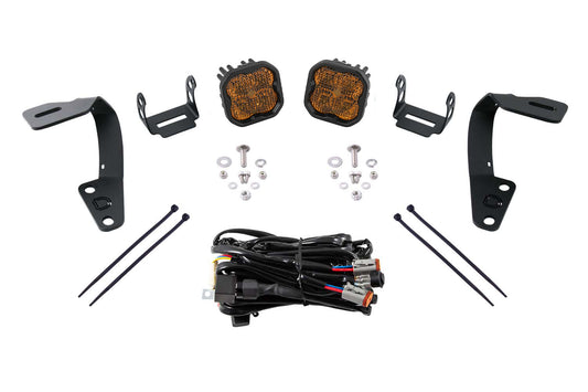 SS3 LED Ditch Light Kit for 2010-2024 Toyota 4Runner  Pro Yellow Combo