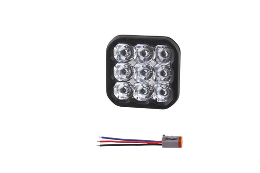 SS5 LED Pod Sport White Spot - No Brackets (single)