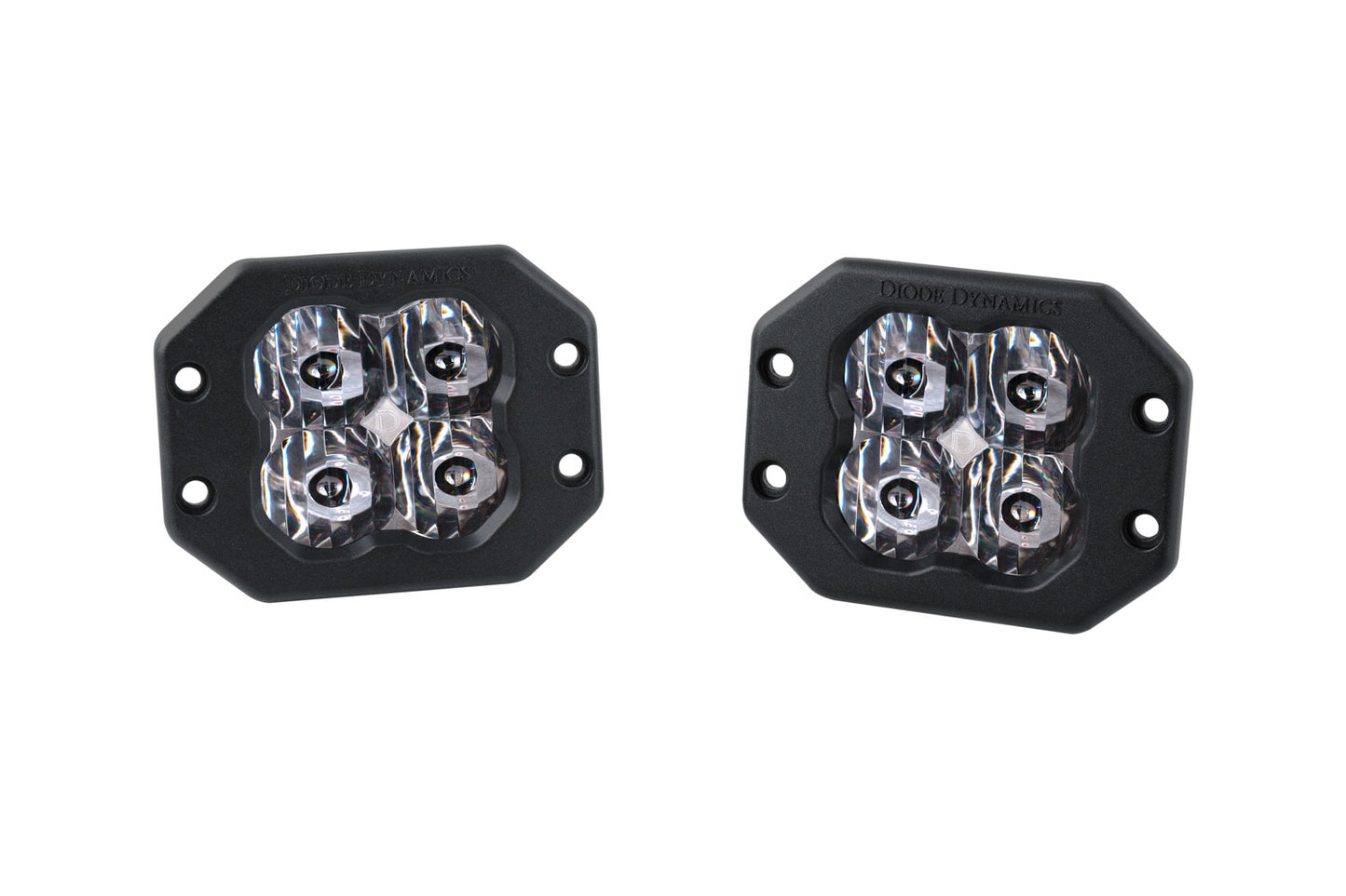 SS3 Sport ABL White SAE Driving Flush (pair)