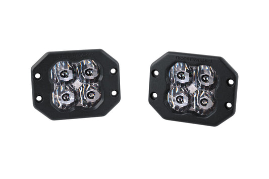 SS3 Sport ABL White SAE Driving Flush (pair)