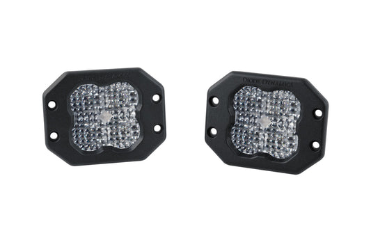 SS3 Sport RBL White Flood Flush (pair)