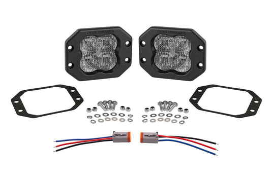 SS3 Sport RBL White Combo Flush (pair)