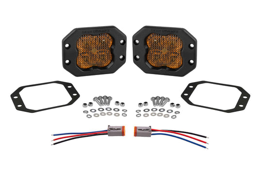 SS3 Sport ABL Yellow Combo Flush (pair)