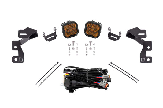 SS3 LED Ditch Light Kit for 2021+ Ford Bronco Sport  Sport Yellow Combo