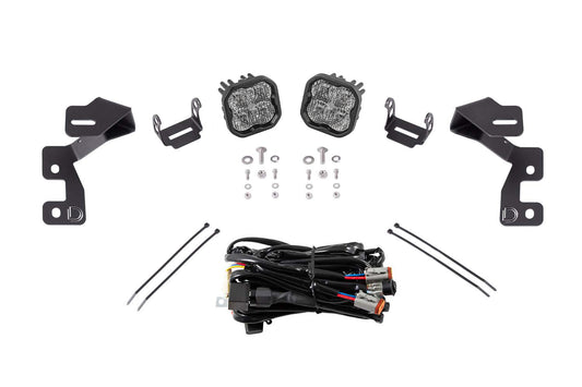 SS3 LED Ditch Light Kit for 2021+ Ford Bronco Sport  Pro White Combo