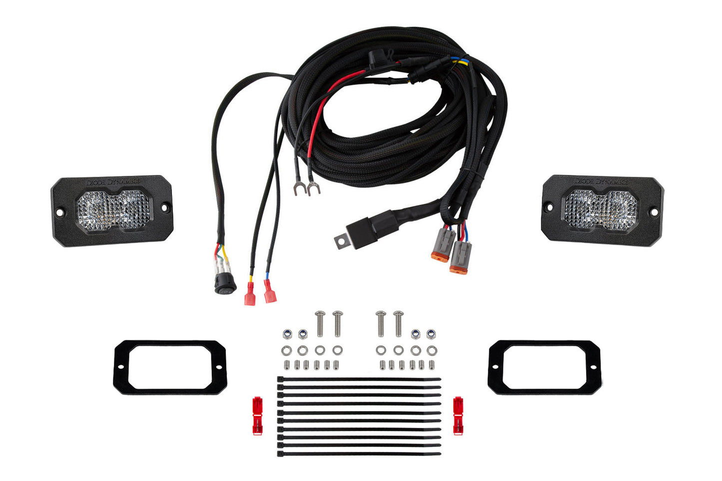 Stage Series Flush Mount Reverse Light Kit C2 2.0 Sport