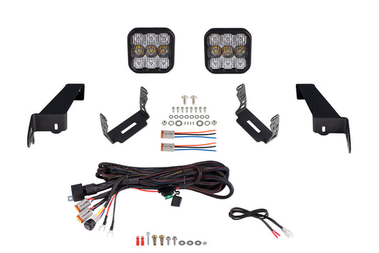 Jeep JL SS5 CrossLink Bumper Lightbar Kit  Sport Combo