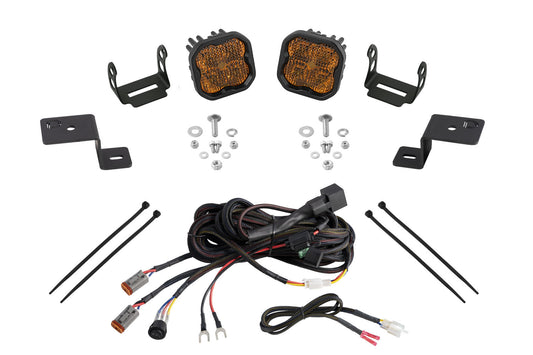 Stage Series Backlit Ditch Light Kit for 2021-2026 Ford F-150  SS3 Sport Yellow Combo