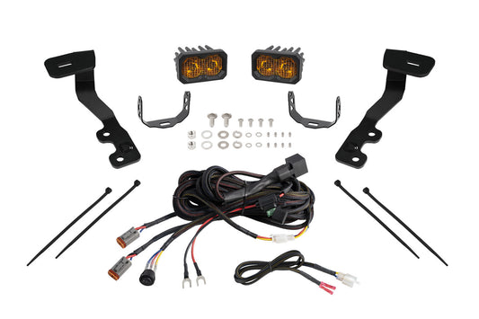 Stage Series Ditch Light Kit for 2022+ Toyota Tundra  C2 2.0 Pro Yellow Combo