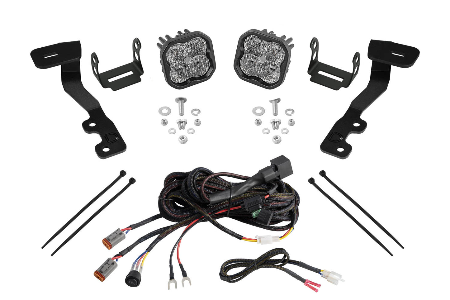 Stage Series Ditch Light Kit for 2022+ Toyota Tundra  SS3 Sport White Combo