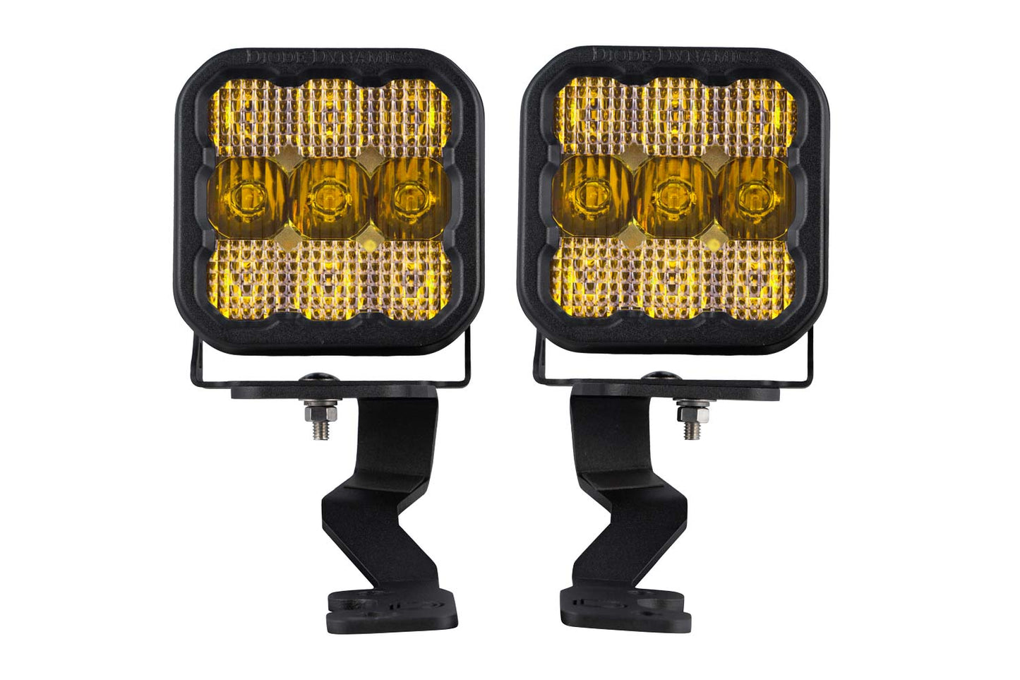 Stage Series Ditch Light Kit for 2022+ Toyota Tundra  SS5 Pro Yellow Combo