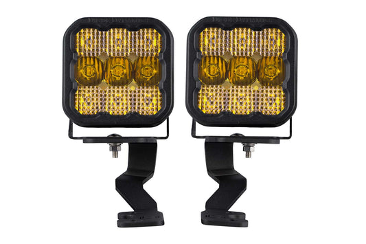 Stage Series Ditch Light Kit for 2022+ Toyota Tundra  SS5 Pro Yellow Combo