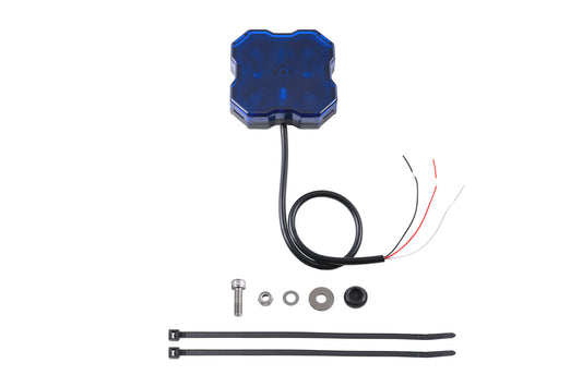 Stage Series Single-Color LED Rock Light  Blue Bare Wire (one)