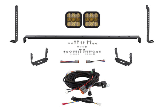 SS5 Stealth Grille LED 2-Pod Kit for 2014-2024 Toyota 4Runner  Sport Yellow Combo