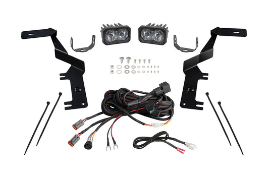 Stage Series Ditch Light Kit for 2017-2022 Ford Super Duty C2 2.0 Pro White Combo/Driving