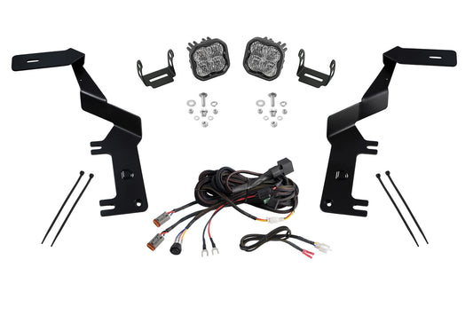 Stage Series Ditch Light Kit for 2017-2022 Ford Super Duty  SS3 Sport White Combo