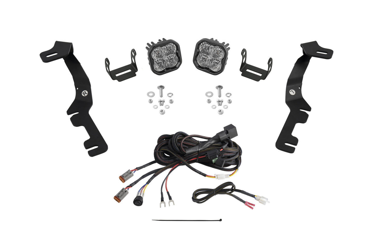 Stage Series Ditch Light Kit for 2019-2024 Ram  SS3 Sport White Combo