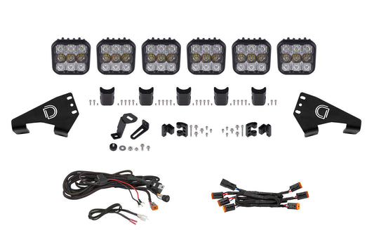 Polaris RZR SS5 Sport CrossLink Roof White Combo Lightbar Kit