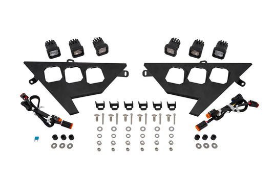 Polaris RZR C1 Headlamp Kit  Pro White ABL (pair)