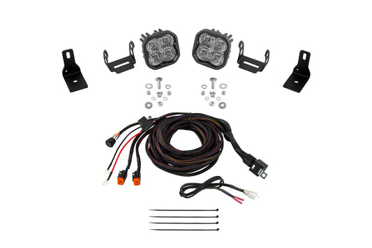 Stage Series Ditch Light Kit for 2022+ Ford Maverick  SS3 Sport White Combo