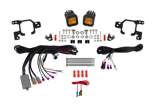 SSC1 Add-On LED Fog Light Kit SAE Fog for 2023-2026 Chevrolet Colorado  Yellow