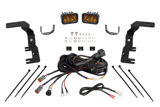 Stage Series Ditch Light Kit for 2023+ Chevrolet Colorado  C2 2.0 Sport Yellow Combo