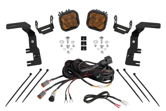 Stage Series Ditch Light Kit for 2023+ Chevrolet Colorado  SS3 Pro Yellow Combo