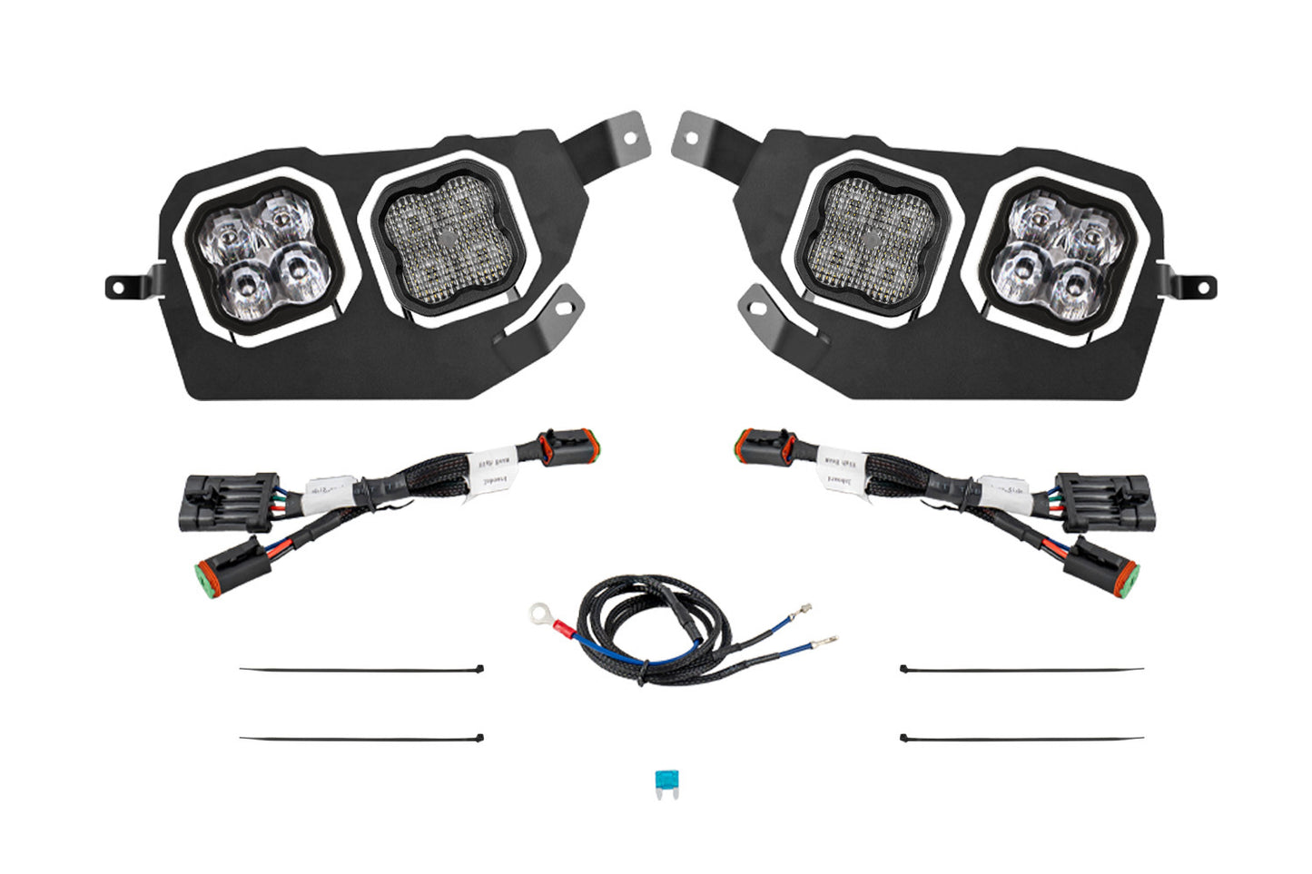 SS3 LED Headlight Kit for 2014-2023 Polaris RZR XP  Sport White ABL
