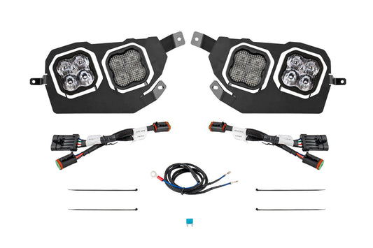SS3 LED Headlight Kit for 2014-2023 Polaris RZR XP  Sport White ABL