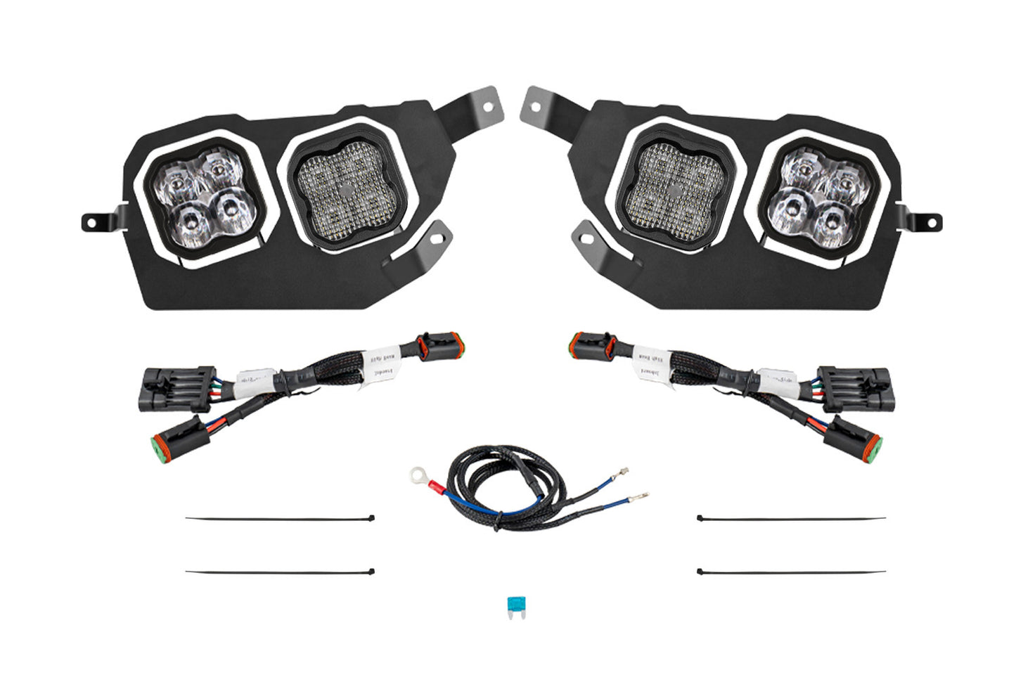 SS3 LED Headlight Kit for 2014-2023 Polaris RZR XP  Pro White ABL