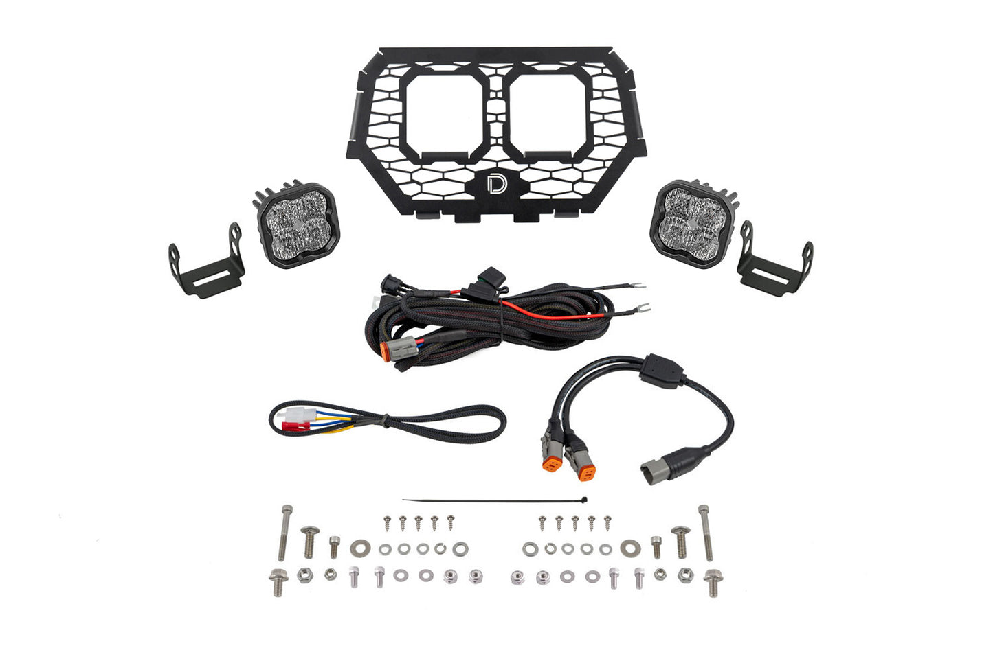 Stage Series LED Grille Kit for 2014-2018 Polaris RZR XP  Sport White Combo