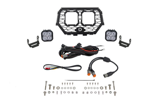 Stage Series LED Grille Kit for 2014-2018 Polaris RZR XP  Pro White Fog