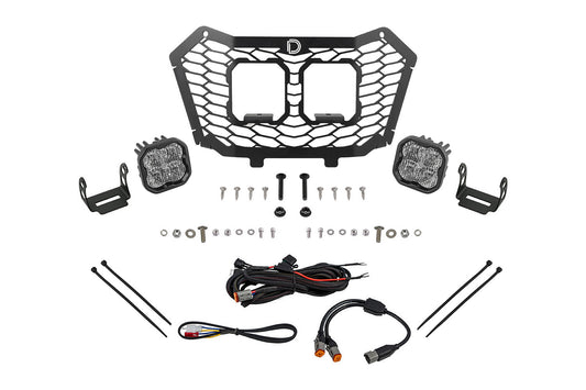 Stage Series LED Grille Kit for 2022-2025 Honda Talon  Sport White Combo