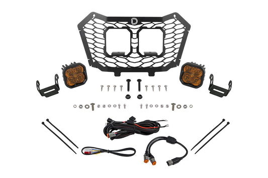 Stage Series LED Grille Kit for2022-2025 Honda Talon  Sport Yellow Combo