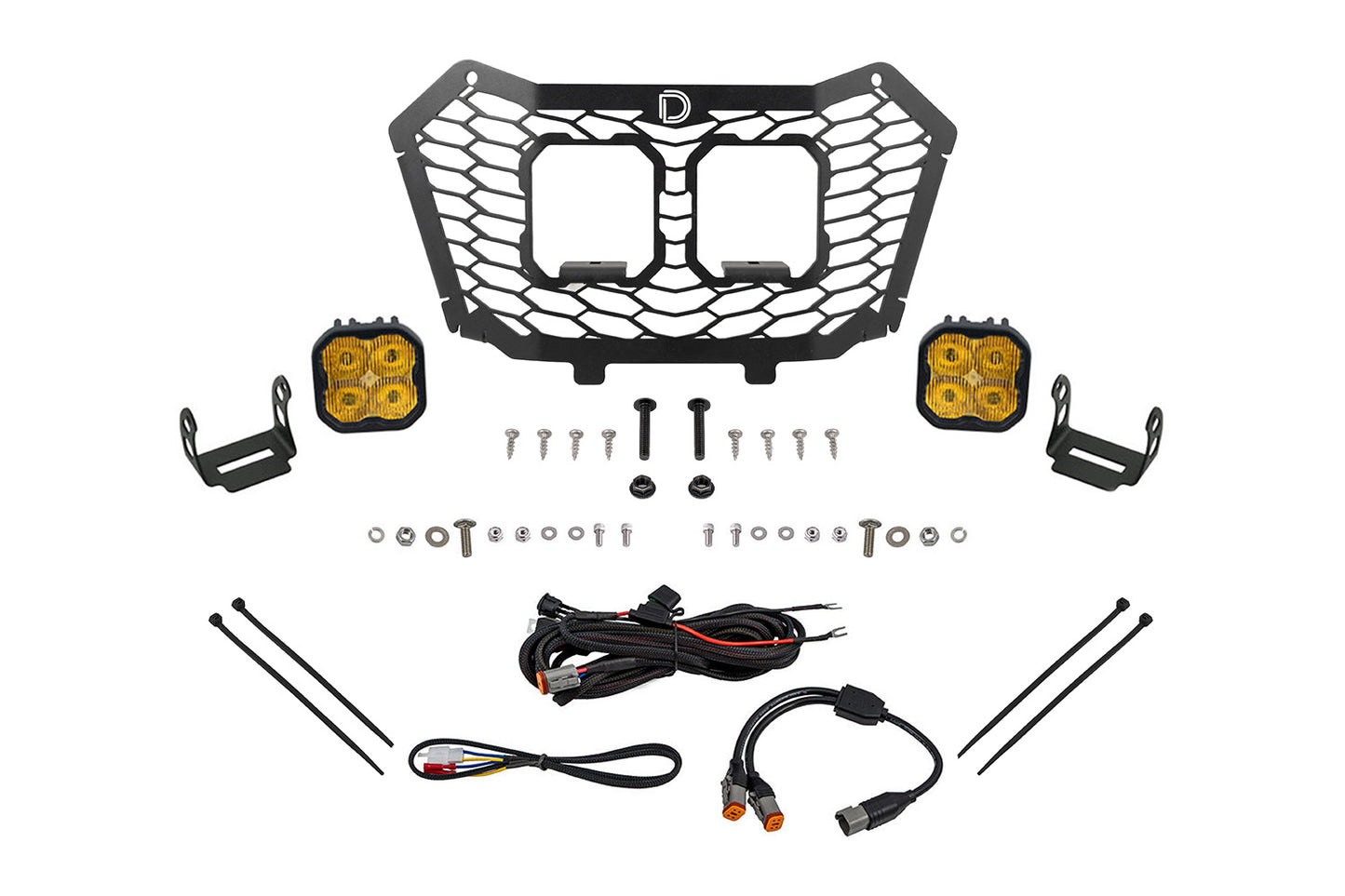 Stage Series LED Grille Kit for 2022-2025 Honda Talon  Pro Yellow Fog