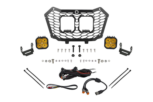 Stage Series LED Grille Kit for 2022-2025 Honda Talon  Pro Yellow Fog