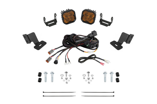 Stage Series Ditch Light Kit for 2019-2024 Honda Talon  SS3 Sport Yellow Combo