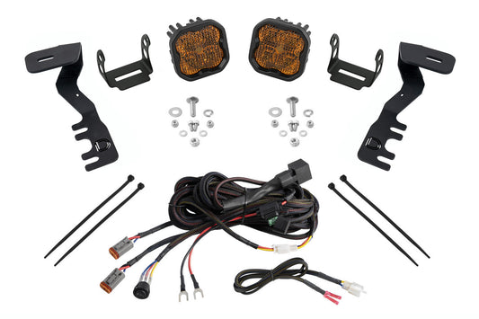 SS3 LED Ditch Light Kit for Toyota Tacoma/4Runner Sport Yellow Combo