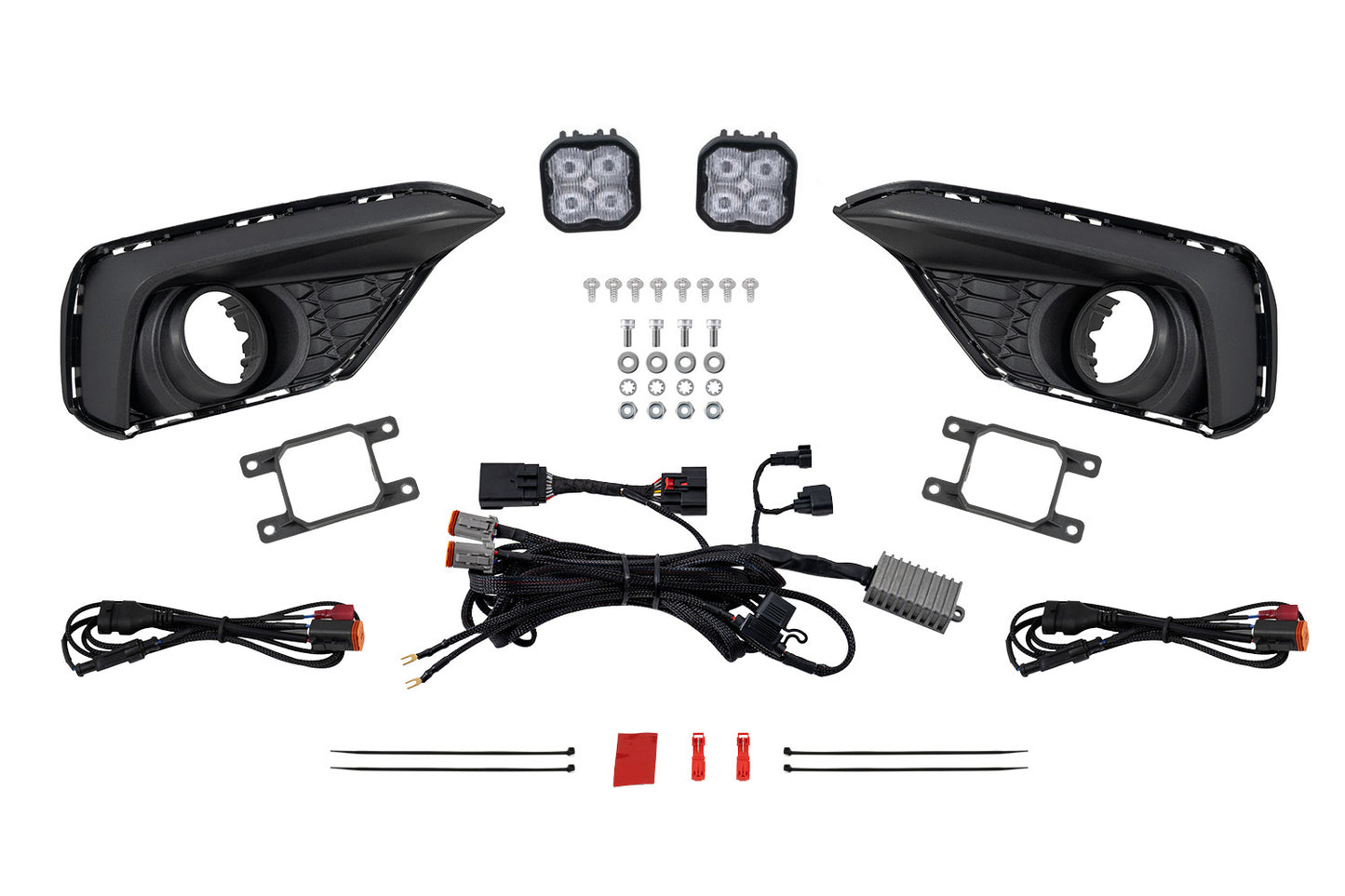 SS3 Add-On Fog Lamp Kit for 2024+ Ford Mustang EcoBoost  White Sport