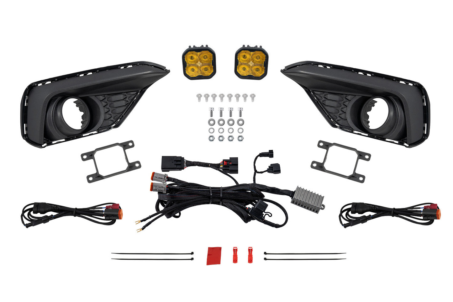 SS3 Add-On Fog Lamp Kit for 2024+ Ford Mustang EcoBoost  Yellow Sport